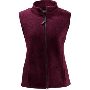 Mufflon Дамски вълнен елек Mufflon Women's Vita Merino vest - Berry (132-0258-0514)