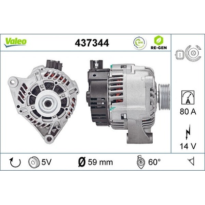 generátor VALEO 437344