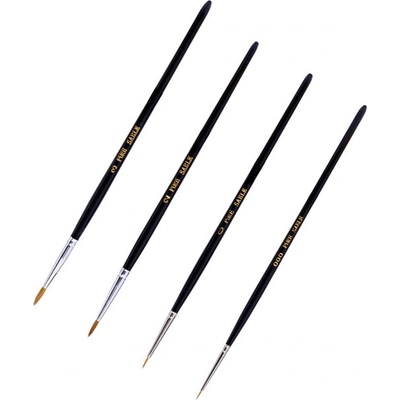 Shesto Modelcraft štetec profesionální se sobolí srsti sada 000 0 2 a 3 SH-PPB2200/S