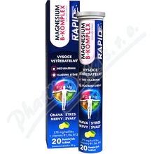 Glenmark Magnesium B-komplex RAPID eff.20 tablet