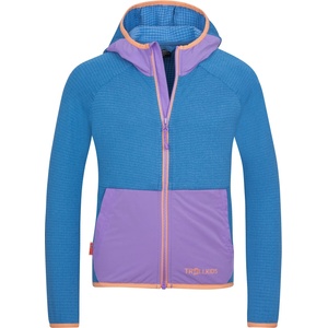 TROLLKIDS Детско поларено яке Trollkids Girl's Holmedal Jacket Fleece jacket - Cornflower / Violet Sorbet - размер 116 (EU) (703-6745-0215)