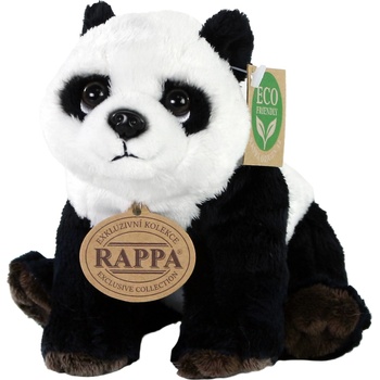 Rappa Плюшена играчка Rappa Еко приятели - Седяща панда, 18 cm (201651)
