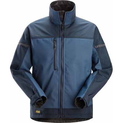 Snickers Workwear Softshellová bunda AllroundWork Stretch Modrá