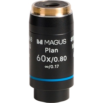 MAGUS Обектив MAGUS 60PL60 Plan 60х/0, 80 ∞/0, 17 H 60 mm (85068)