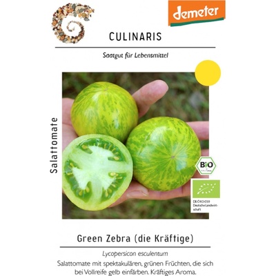 Culinaris Bio paradajka šalátová Green Zebra 1 bal.