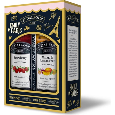 St. Dalfour Jahody,Mango a Maracuja 2 x 284 g