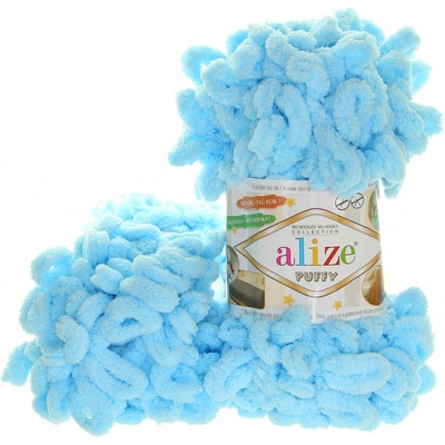 Alize Puffy tyrkysová 287