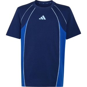 Adidas Детска тениска adidas Kid's Color Block T-Shirt - Dark Blue / Team Royal Blue / Glow Blue - размер 176 (EU) (704-6482-0215)