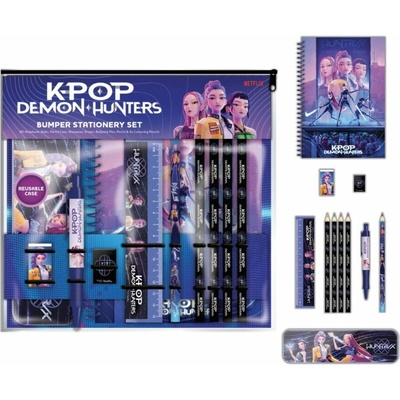 Pyramid K-pop Demon Hunters školní set velký DPL8