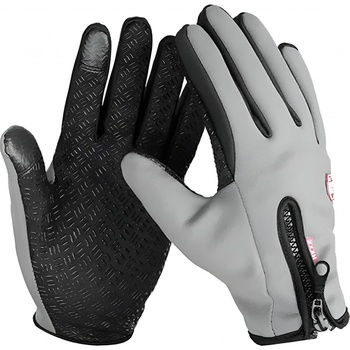 APT BQ19M Športové rukavice pre dotykové displeje sivé