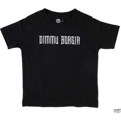 Metal-kids tričko metal Dimmu Borgir Logo čierna