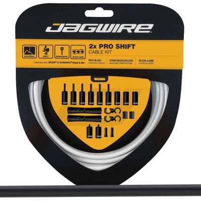 Jagwire PCK500 2x Pro Shift Kit, černá