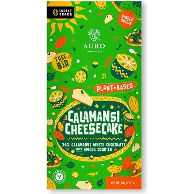 AURO 34% CALAMANSI CHEESECAKE 60 g