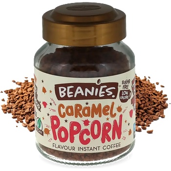 Beanies | Карамелен пуканки - 50 g разтворимо кафе