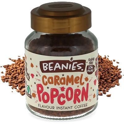 Beanies | Карамелен пуканки - 50 g разтворимо кафе