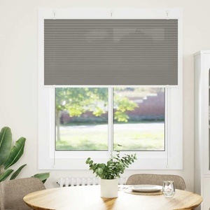 vidaXL Плисирана щора Антрацит 120x100 cm Ширина на плата 119, 4 cm (4015079)
