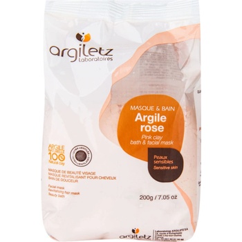 Argiletz Íl ružový ultra ventilované maska & kúpeľ 200 g