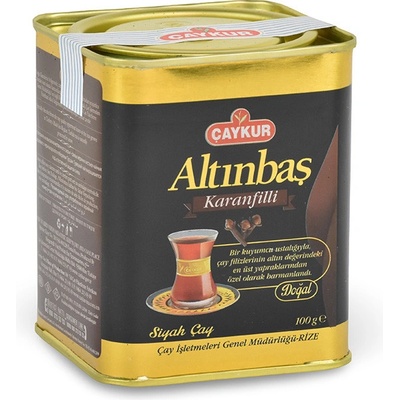Caykur Černý aromatizovaný čaj Altinbas Karanfilli hřebíček 100 g
