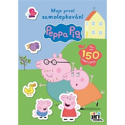 Jiří Models moje první samolepkování Prasátko Peppa
