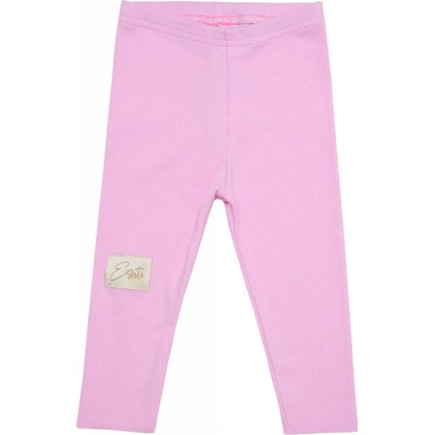Esito Rostoucí žebrované legíny Color Pink růžová