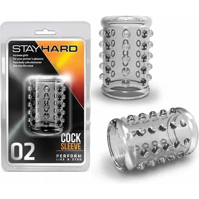 Пенис ръкав за допълнително удоволствие - Stay Hard 02 (BLUSH00221)