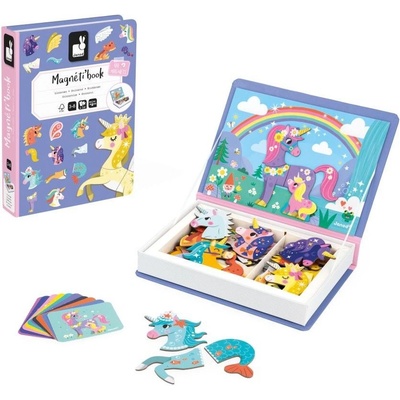 Janod Magnetibook Jednorožci