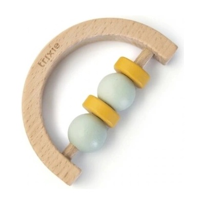 Trixie Drevené chrastítko Mint Yellow