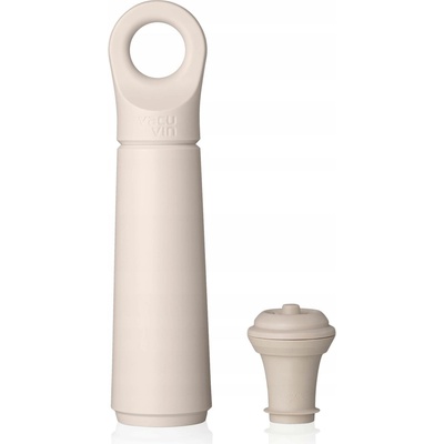 Vakuová pumpa na víno + zátka Vacu Vin Loop Wine Saver - písková