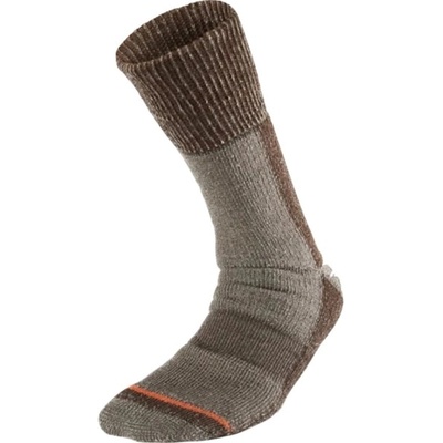 Geoff Anderson Ponožky Woolly Sock Hnedé