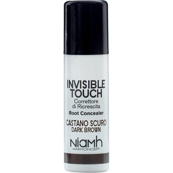 Niamh HairKoncept Dark Brown Invisible Touch korektor v spreji tmavo hnedý 75 ml