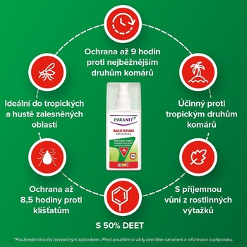 Paranit repelent Maximum 75 ml