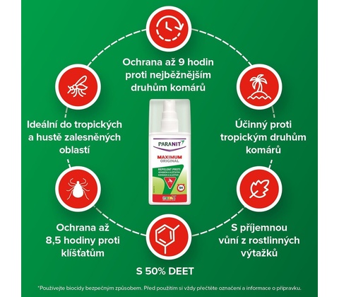 Paranit repelent Maximum 75 ml