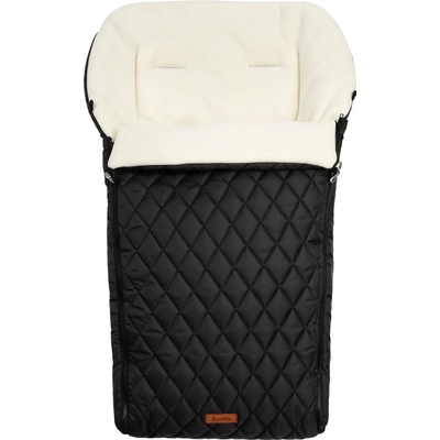 Sensillo Зимно бебешко ватирано чувалче Sensillo - Черно (SILLO-810)