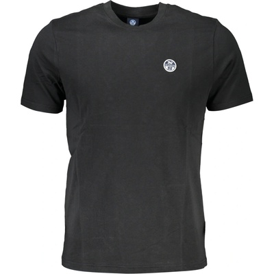North Sails MEN'S SHORT SLEEVE T-SHIRT BLACK černá