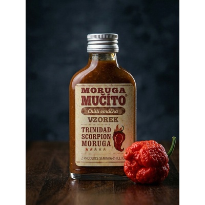 Seminka-chilli.cz Mučíto Moruga chilli omáčka vzorek 20 ml