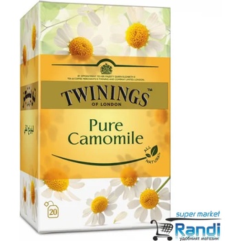 TWININGS Чай Twinings Pure Camomile 20бр. 20гр