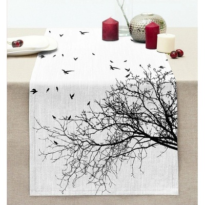 Mila Home Behúň Black Tree 40x130cm