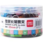 DELI Smile-1 25mm 48pcs щипка за хартия DEL08486 (DEL08486)