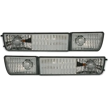 Image 1 of Кристални мигачи с декоративен халоген за Golf 3 / Vento (1991-1998) - хром (KGV03DUM)