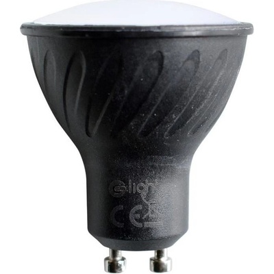 Milagro LED Žiarovka GU10/6W/230V 3000K čierna MI2237
