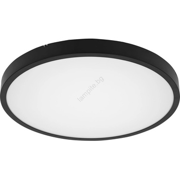 Brilagi - LED таванно осветително тяло за баня със сензор ZENNA LED/12W/230V Ø 25 см IP44 черно (BG3417)