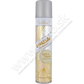 Batiste Dry Shampoo suchý na vlasy Light & Blonde 200 ml