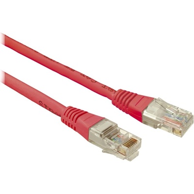 Solarix C6-114RD-2MB patch, CAT6, UTP, PVC, 2m, červený