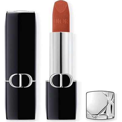 Dior Rouge Dior Velvet dlouhotrvající rtěnka hydratační květinová péče o rty se 2 finiši 539 Terra Bella 3,5 g