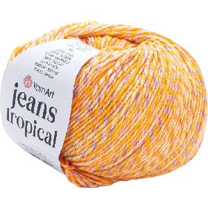 YARNART Jeans Tropical 617 Multi Плетива прежда (Jeans Tropical 617)