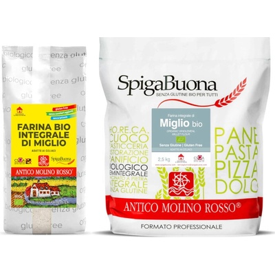 SpigaBuona Pšenová múka celozrnná mletá kameňom BIO 0,5 kg