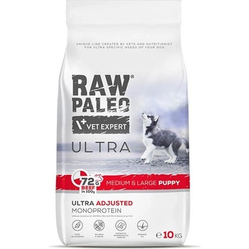 VetExpert Vetexpert Raw Paleo Ultra Beef Puppy Medium/Large 10KG