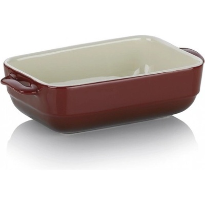 Kela Керамична тава за печене Malin - 22, 5 х 12, 5 см - цвят червено и бежово (KELA 11860)