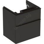 Geberit 500.352. JK. 1 - Банен шкаф под мивка Smyle Square 61, 7x58, 4 cm антрацит (GB0138)