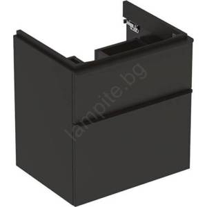 Geberit 500.352. JK. 1 - Банен шкаф под мивка Smyle Square 61, 7x58, 4 cm антрацит (GB0138)